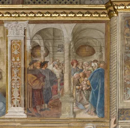 Nef centrale, Quatrième travée nord, Circoncision, Boccaccio Boccaccino 1516-17