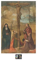Jésus-Christ Crucifix, Boccaccio Boccaccino