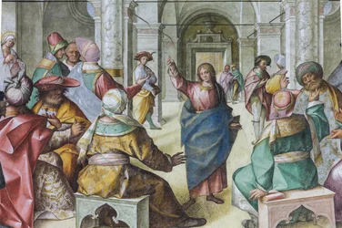Jésus parmi les scribes