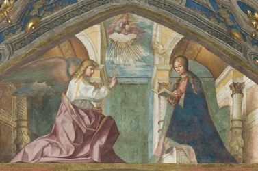 Soprano, Boccaccio Boccaccino, Annonciation 1506-07