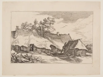 Planche 14, tirée de Paysages avec fermes