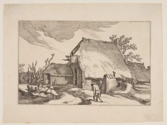 Planche 5, tirée de Paysages avec fermes