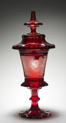 Coupe couverte, milieu des années 1800