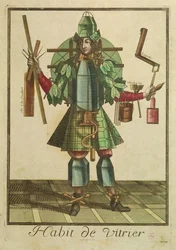 Le costume des vitriers