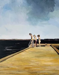 Une journée de baignade estivale