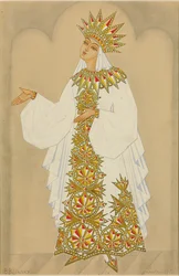 Conception de costume pour Ludmila de l