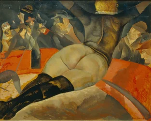 Au cirque, vers 1908