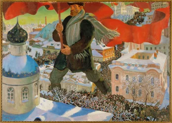Bolchevik (huile sur toile)