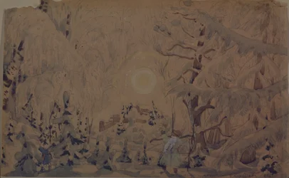 Décor de scène pour l