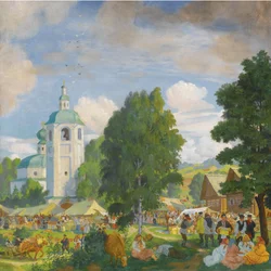La Fête du village, 1920