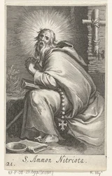 Saint Ammonius le Grand en ermite