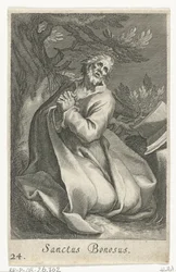 Saint Bonosus en ermite