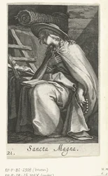 Sainte Magna en ermite