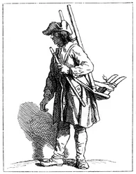 Un porteur de rue, 1737-1742