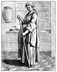 Un balayeur, 1737-1742