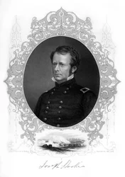 Général Joseph Hooker, major-général dans l