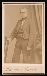 Portrait de Hannibal Hamlin, 1857