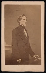 Portrait de Jefferson Davis 1808-1889, 1887