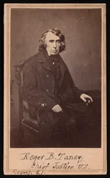 Portrait de Roger Brooke Taney, avant 1864