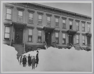 Tempête de neige de mars 1888, Brooklyn