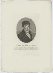 Portrait de Girolamo Crescentini 1762-1846, après 1800