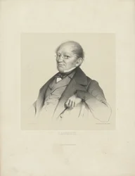 Portrait du compositeur François Antoine Habeneck 1781-1849, vers 1840