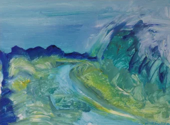 Paysage de la rivière bleue I, 1988