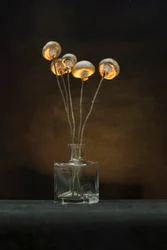 Vase champignon illuminé