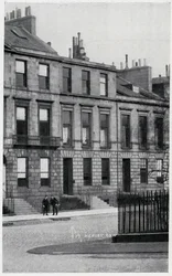 17, Heriot Row, maison de Robert Louis Stevenson et sa famille à Édimbourg
