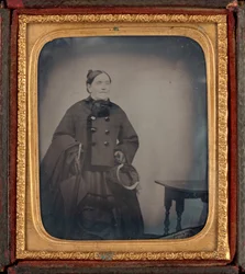 Portrait de femme, c. 1860 (photo)