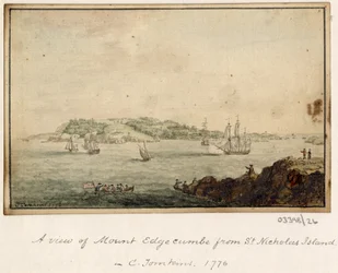 Une série de croquis, vues en Grande-Bretagne, sur le Continent et en Amérique 1772-1778
