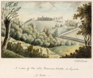 Une série de croquis, vues en Grande-Bretagne, sur le Continent et en Amérique 1772-1778