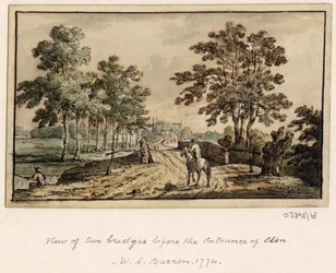 Une série de croquis, vues en Grande-Bretagne, sur le Continent et en Amérique 1772-1778