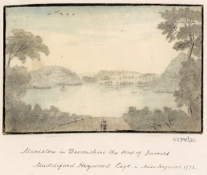 Une série de croquis, vues en Grande-Bretagne, sur le Continent et en Amérique 1772-1778
