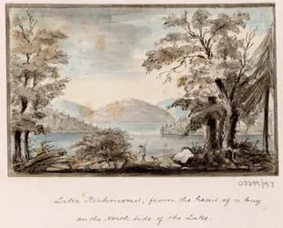 Une série de croquis, vues en Grande-Bretagne, sur le continent et en Amérique 1772-1778