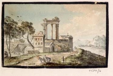 Une série de croquis, vues en Grande-Bretagne, sur le Continent et en Amérique 1772-1778