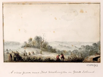 Une série de croquis, vues en Grande-Bretagne, sur le Continent et en Amérique 1772-1778