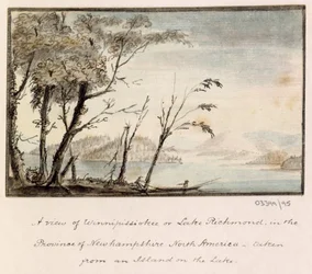 Une série de croquis, vues en Grande-Bretagne, sur le continent et en Amérique 1772-1778