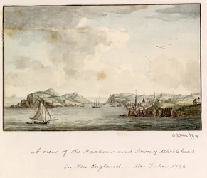 Une série de croquis, vues en Grande-Bretagne, sur le continent et en Amérique 1772-1778