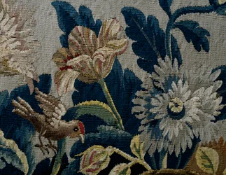 Motif floral, (détail)