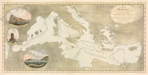 Carte générale de la Méditerranée