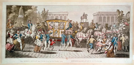 Retour de Louis XVI à Paris ... (gravure)