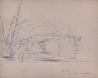 Pont ferroviaire à travée unique