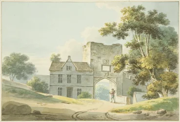 Le portail de la maison Abbots