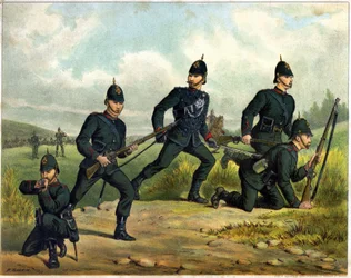 Le Corps royal des fusiliers du roi - dans Harper