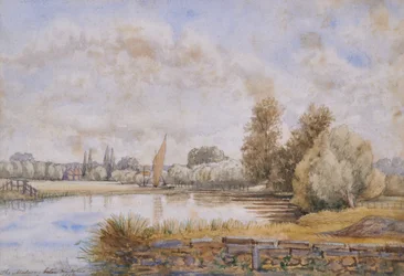 Le Medway en dessous de Maidstone