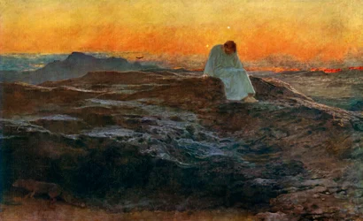Christ dans le désert