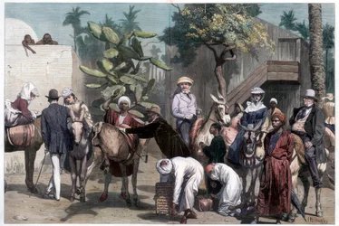 Départ pour les Pyramides