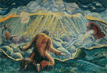 Devenir et disparaître, vers 1920 (huile sur toile)