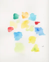 Formes colorées à l